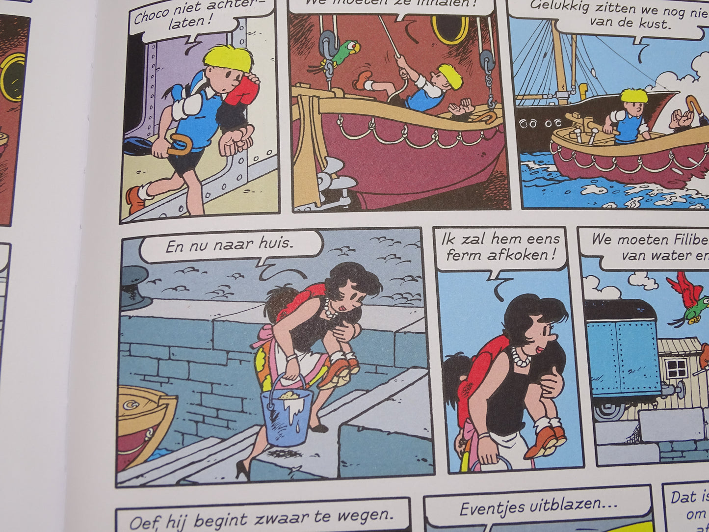 Strip, Jommeke: De Zeepkoning, Luxe Hardcover + Prent, 2012