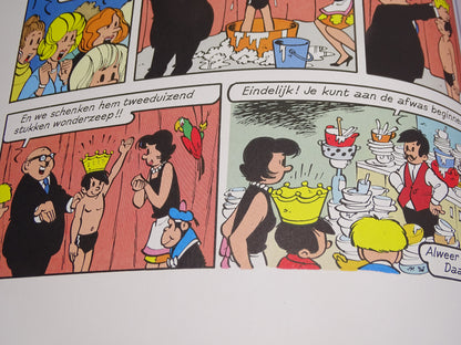 Strip, Jommeke: De Zeepkoning, Luxe Hardcover + Prent, 2012