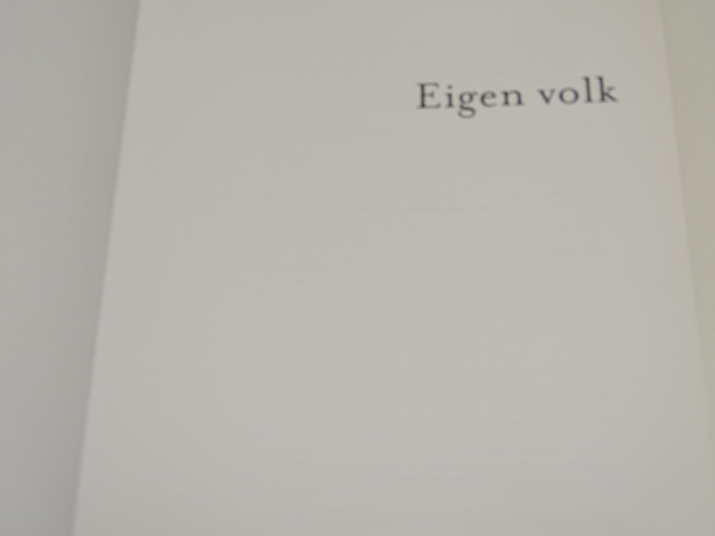 Boek: Eigen Volk, 100 Portretten Van Vlamingen Van Overal, 2001