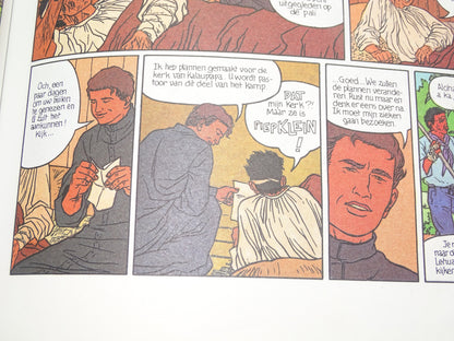 Strip: De Man Van Moloka'i, Pater Damiaan 100, 1988