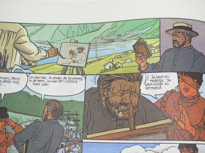 Strip: De Man Van Moloka'i, Pater Damiaan 100, 1988