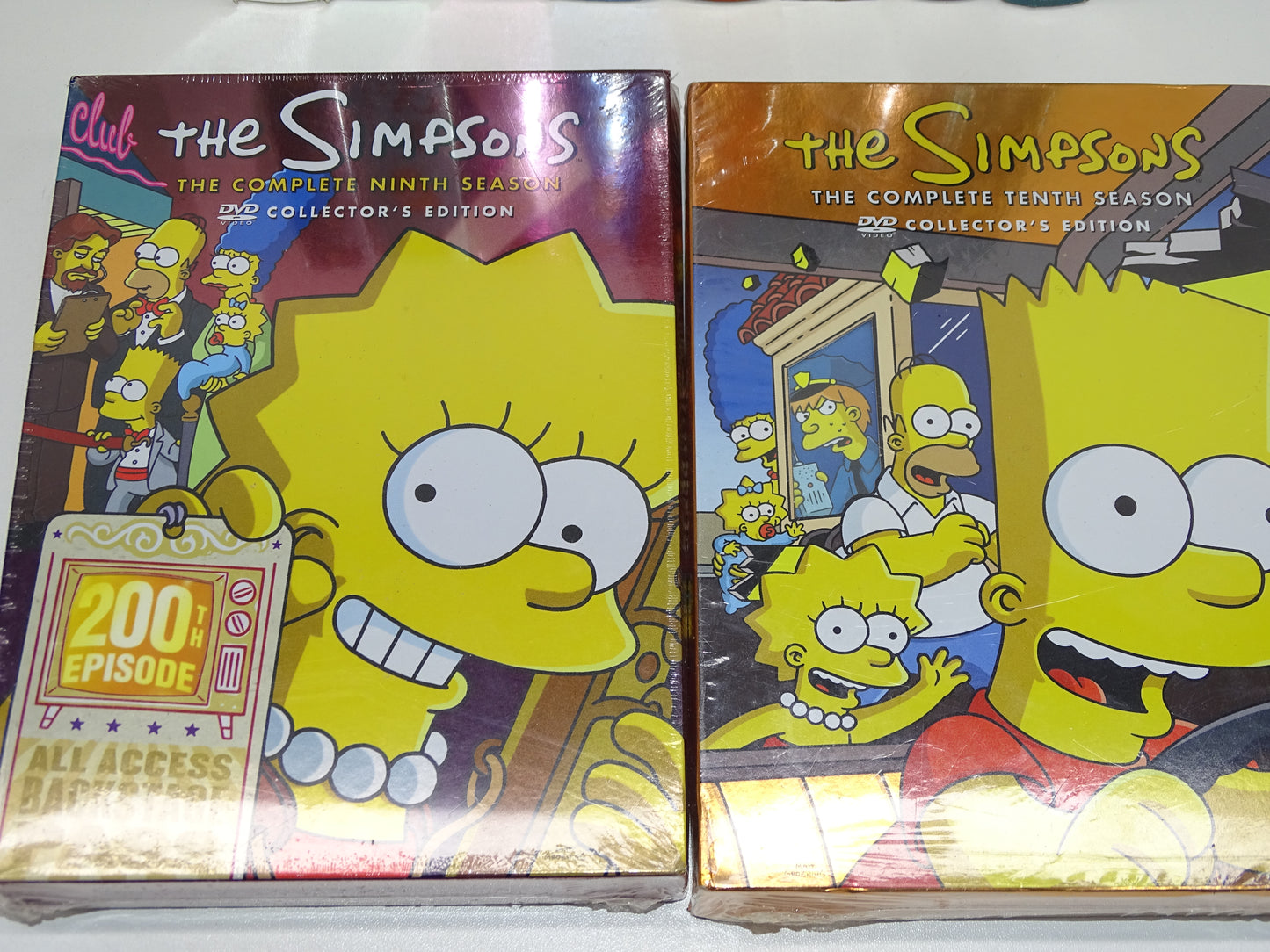 10 x DVD-box: The Simpsons Eerste Tien Seizoenen