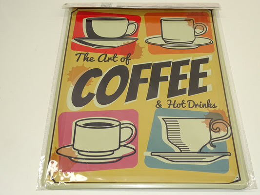 Nieuw Retrobord: The Art Of Coffee & Hot drinks