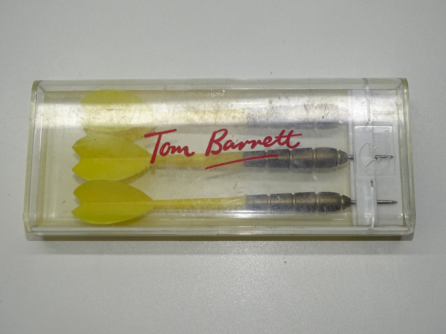 3 Dartspijltjes: Tom Barrett, Unicorn Brass Darts