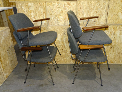 4 Vintage Designstoelen: Rietveld, Kembo