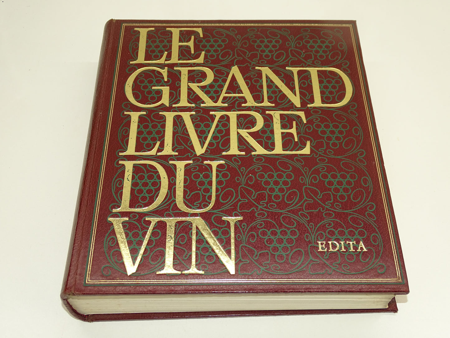 Boek: Le Grand Livre Du Vin / Grote wijnboek, 1969