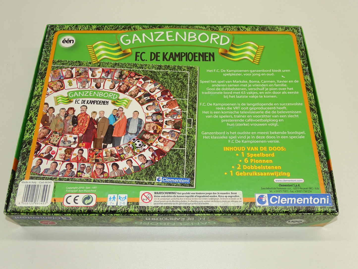 Bordspel: FC De Kampioenen, Ganzenbord