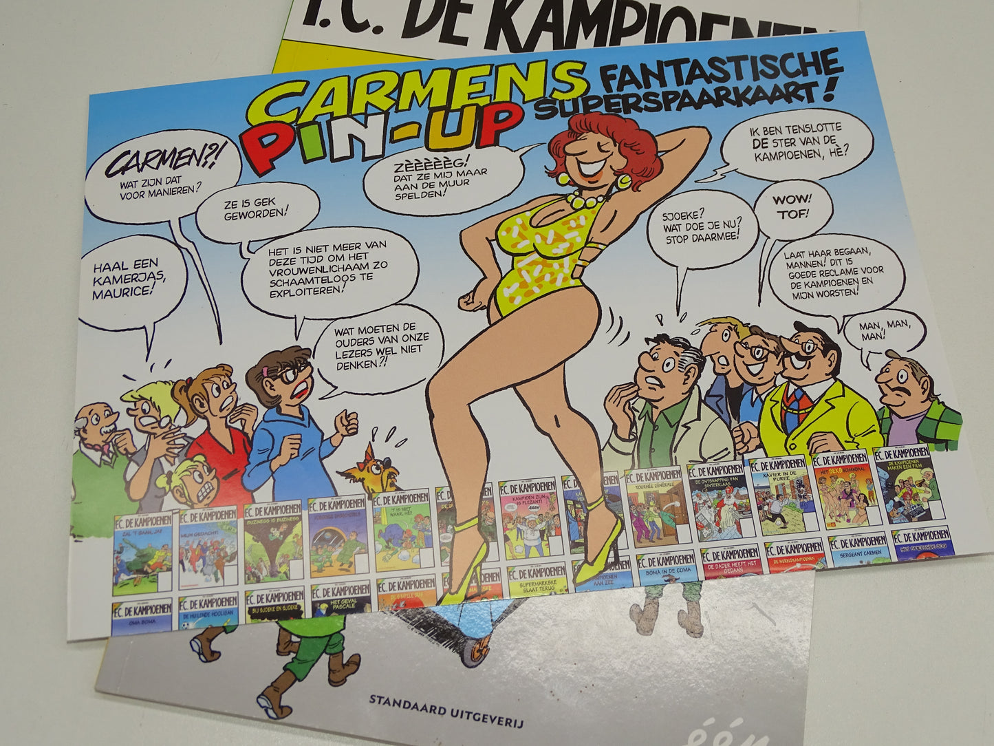 Strip, FC De Kampioenen: Alles Loopt In Het Honderd + Carmen's Spaarkaart