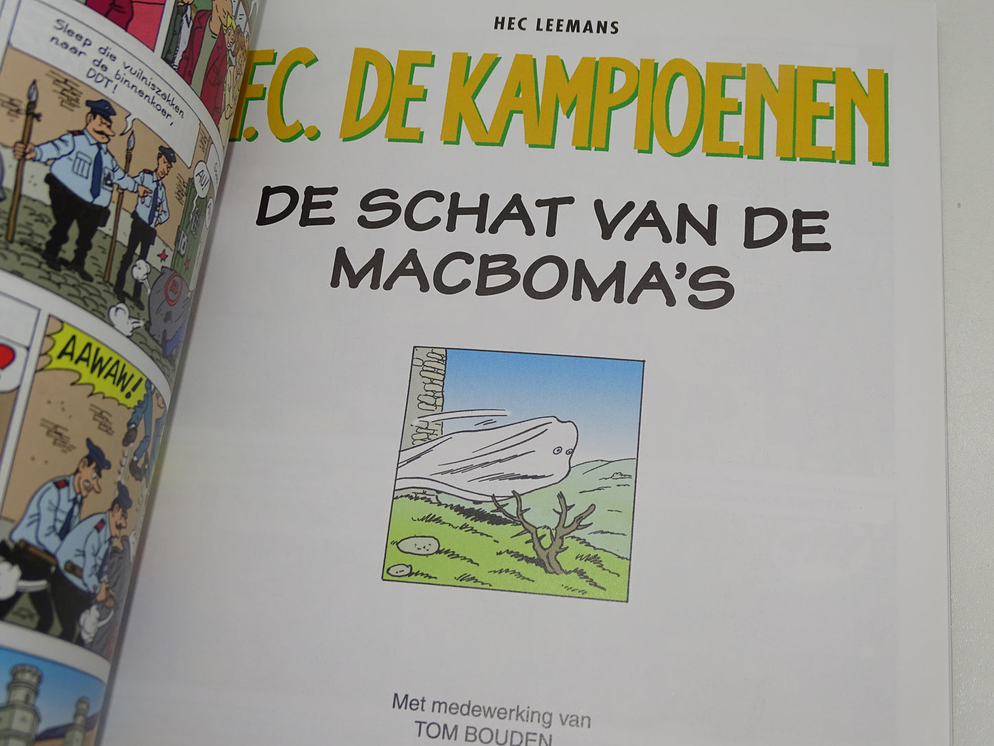Strip, FC De Kampioenen: Doortje Presenteert De Tiende Omnibus, 2018