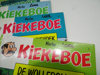 6 Kiekeboe Strips: Nr. 1 tot 6