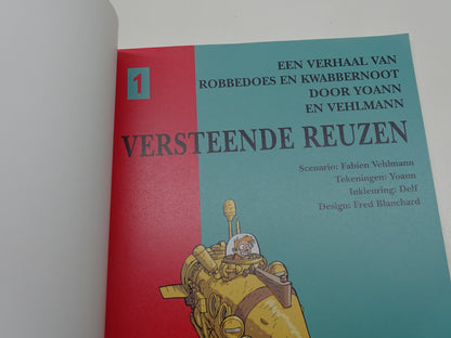 Strip: Robbedoes en Kwabbernoot: Versteende Reuzen, 2006