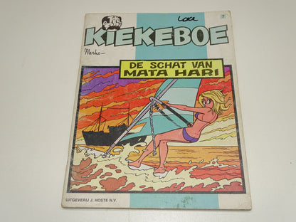 Strip: Kiekeboe, De Schat Van Mata Hari, 1979