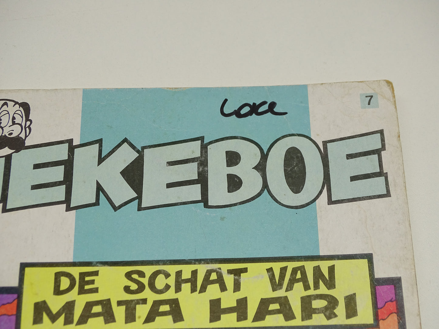 Strip: Kiekeboe, De Schat Van Mata Hari, 1979