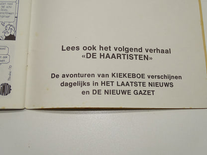 Strip: Kiekeboe, De Schat Van Mata Hari, 1979