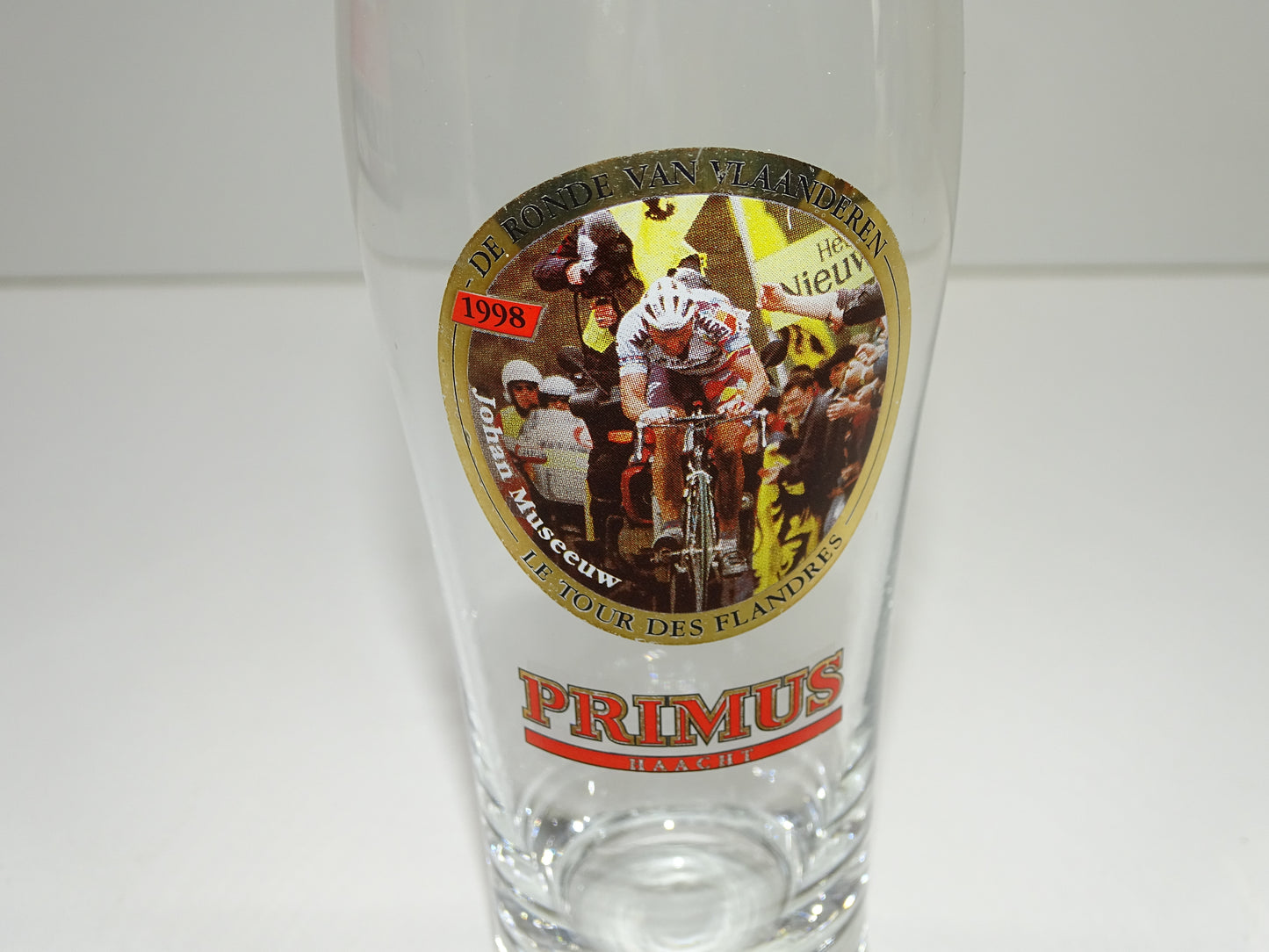 Primus Haacht Ronde Van Vlaanderen Glas, Johan Museeuw, 1998,