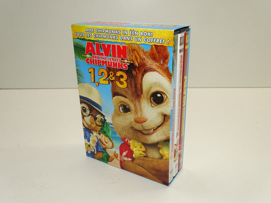 3 x DVD: Alvin And The Chipmunks, 2007-2011