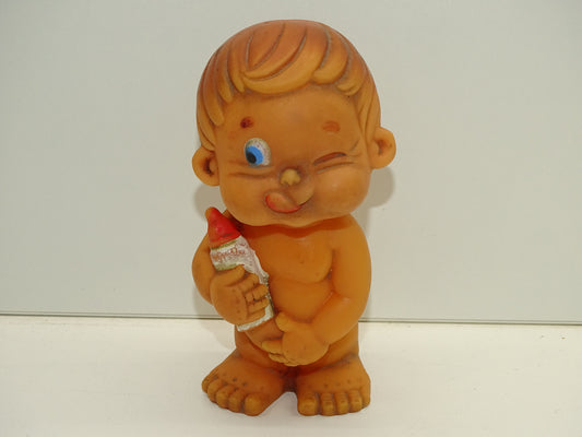 Rubberen Piepspeelgoed: Baby, Laflex, Made In France, 1961