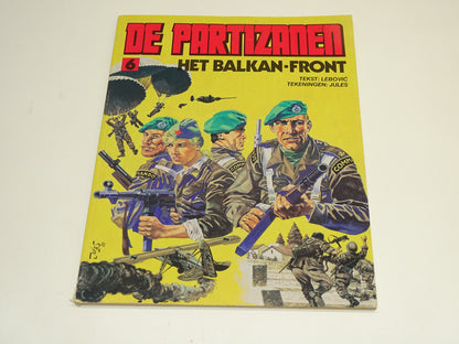 Strip: De Partizanen, Het Balkan Front, 1984