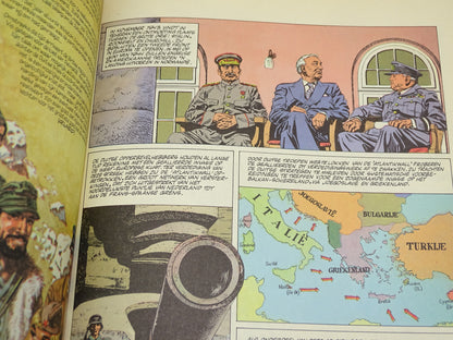 Strip: De Partizanen, Het Balkan Front, 1984