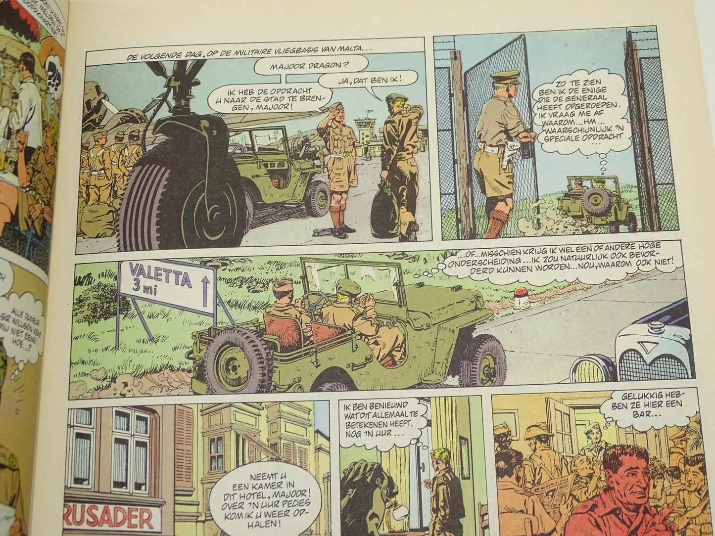 Strip: De Partizanen, Het Balkan Front, 1984