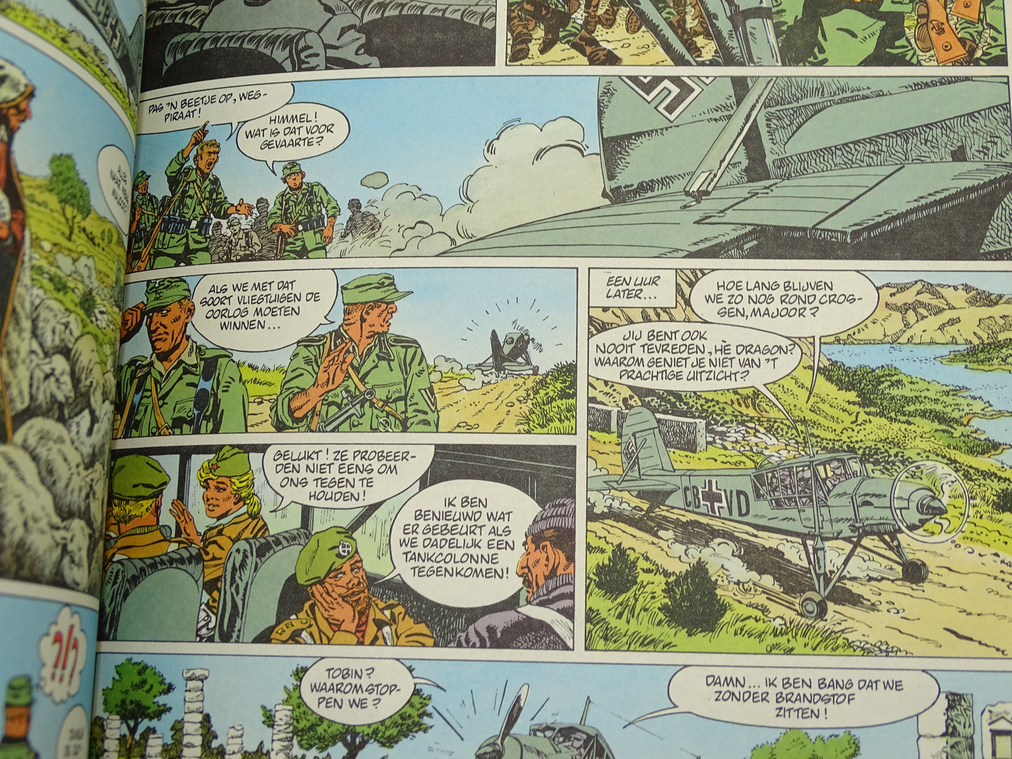 Strip: De Partizanen, Het Balkan Front, 1984