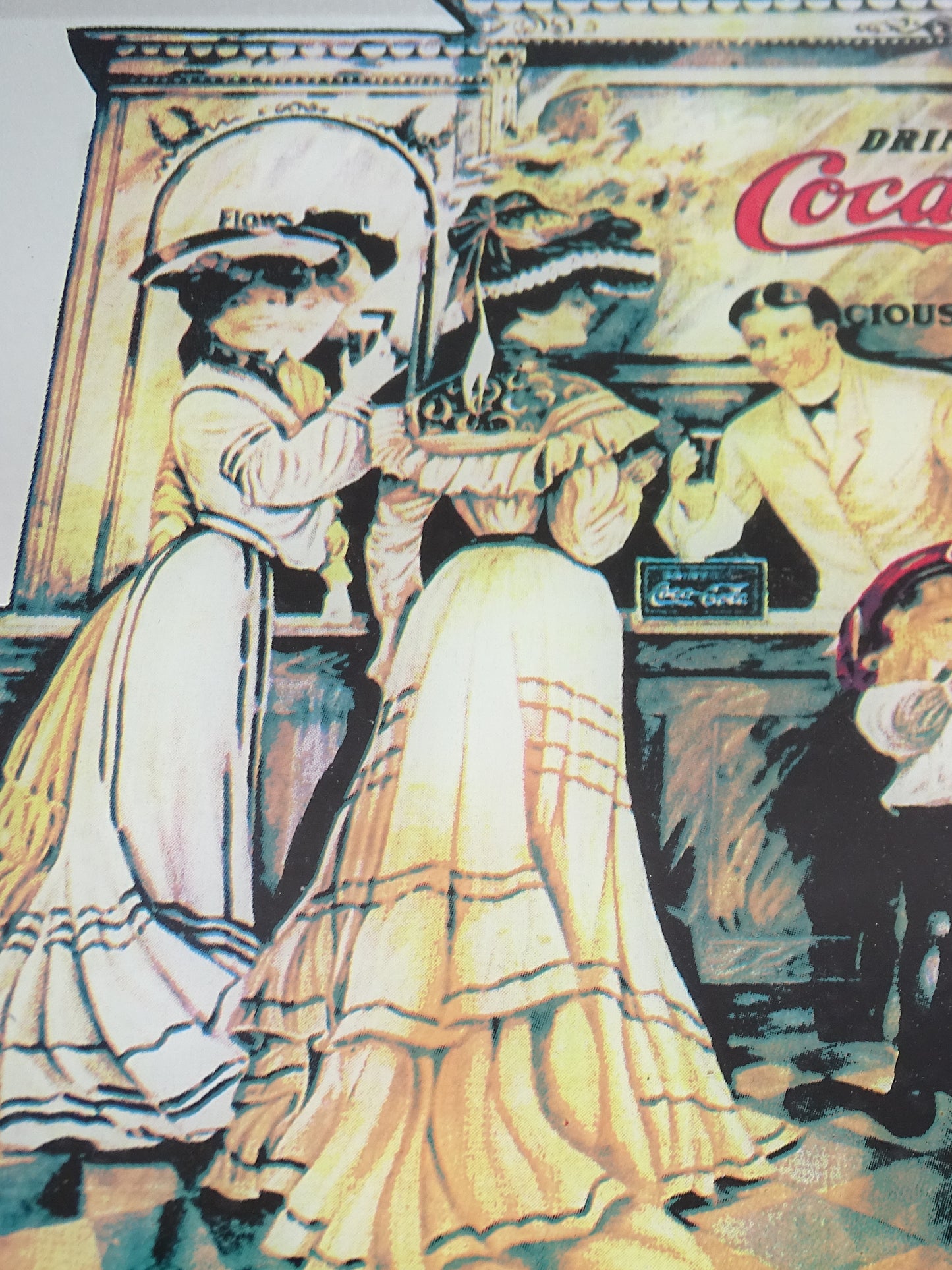 Vintage Reclamespiegel: Coca Cola, Since 1886 Atlanta, Georgia, 1993