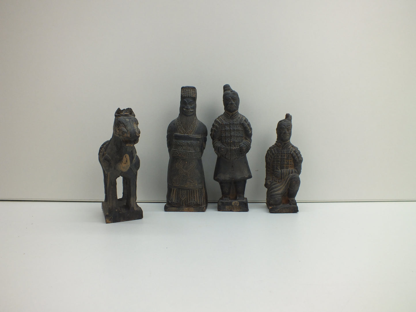 4 Miniaturen, Terracotta Leger, Xi'an China