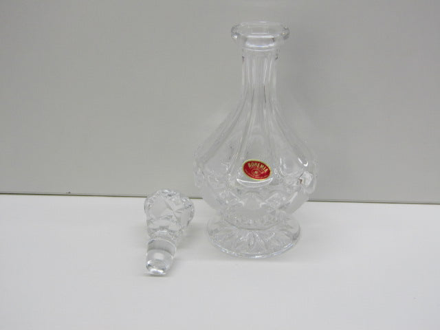 Decanteerfles + 6 Glazen, Bohemia Crystal