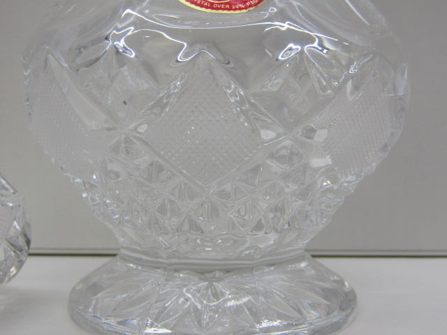 Decanteerfles + 6 Glazen, Bohemia Crystal