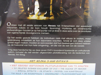 Nieuwe DVD Box: Heroes, Seizoen 1, 2008