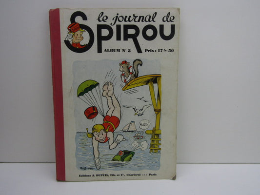 Strip, verzamelalbum: Album 3,  Spirou, Robbedoes