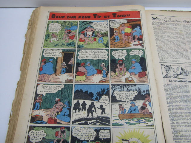 Strip, Verzamelalbum: Spirou, Album 4,  Robbedoes