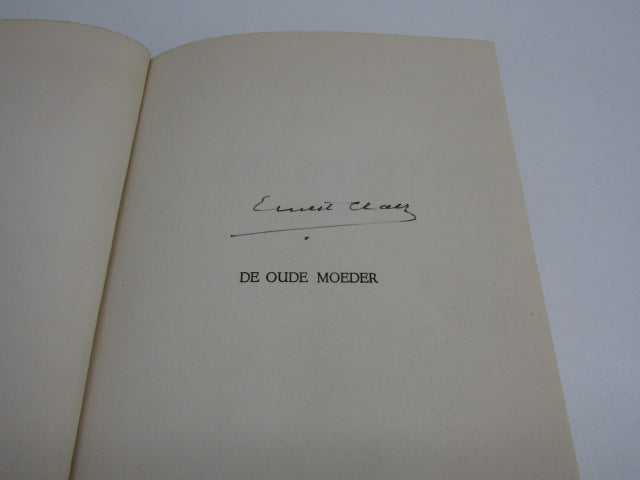 Gesigneerd Boek: De Oude Moeder, Ernest Claes, 1955