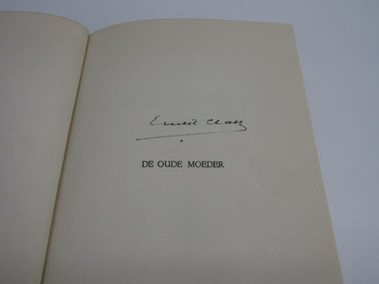 Gesigneerd Boek: De Oude Moeder, Ernest Claes, 1955