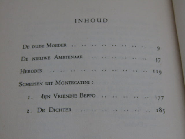 Gesigneerd Boek: De Oude Moeder, Ernest Claes, 1955