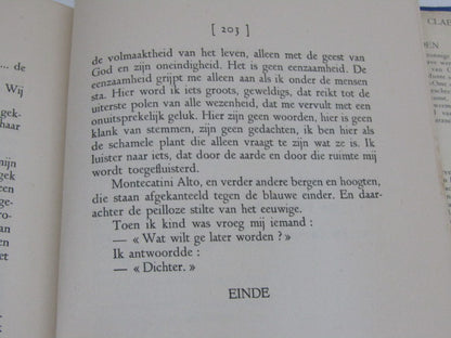 Gesigneerd Boek: De Oude Moeder, Ernest Claes, 1955