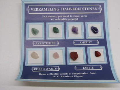 Verzameling Half-edelstenen: 8 Stuks, Reader's Digest