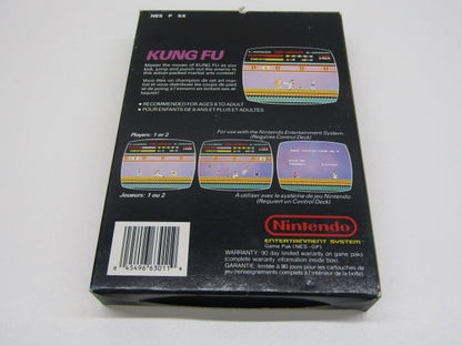 Vintage Nintendo NES Spel: Kung Fu, 1985