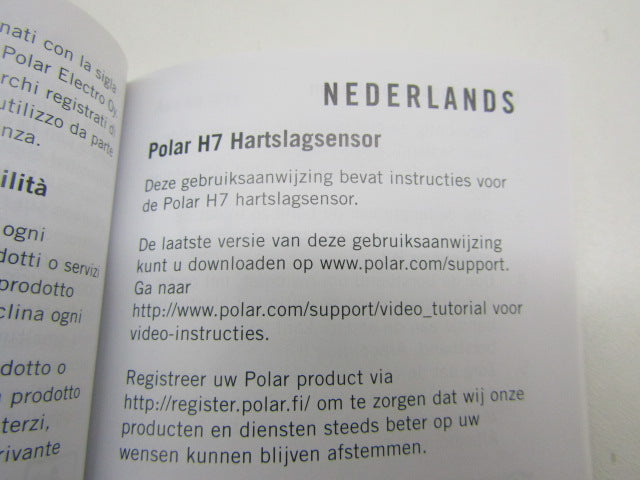 Hartslagmeter: Polar H7