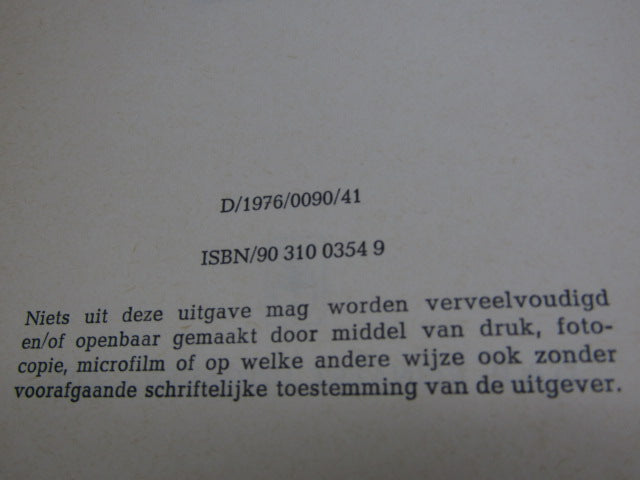 Boek: Groeten uit 't Belgiekske, Ernest Claes, 1976