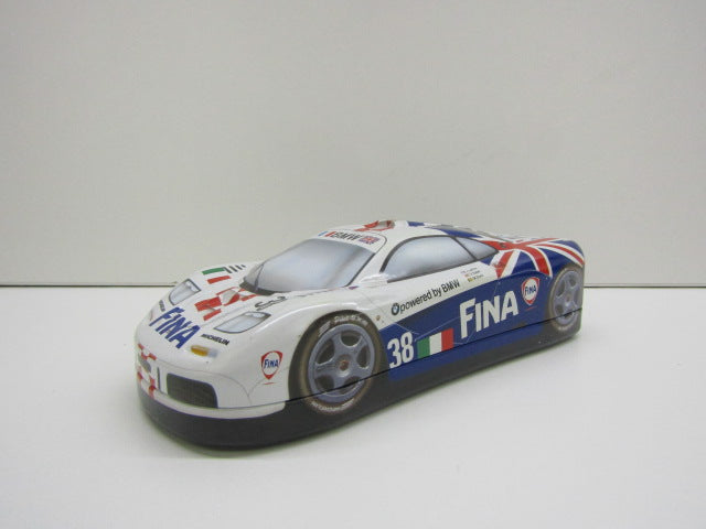 Opbergdoos: Vintage blikken opbergdoos, Fina, F1 McLaren GTR, 1996