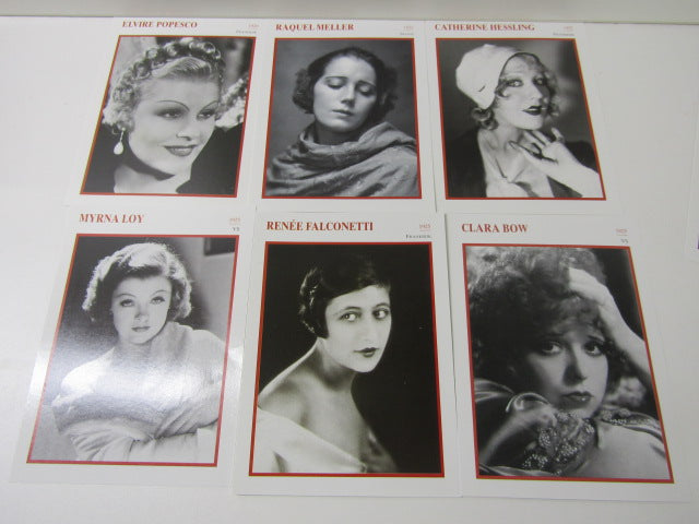 Portret Fiches: Moviestars Van Alle Tijden: 1920-1929