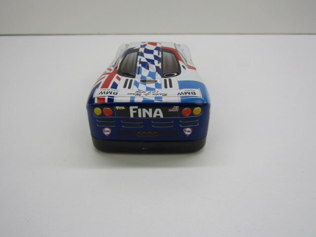 Opbergdoos: Vintage blikken opbergdoos, Fina, F1 McLaren GTR, 1996