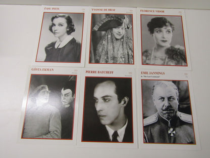 Portret Fiches: Moviestars Van Alle Tijden: 1920-1929