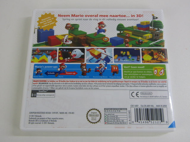 Nintendo 3DS Game: Super Mario 3D Land, 2011