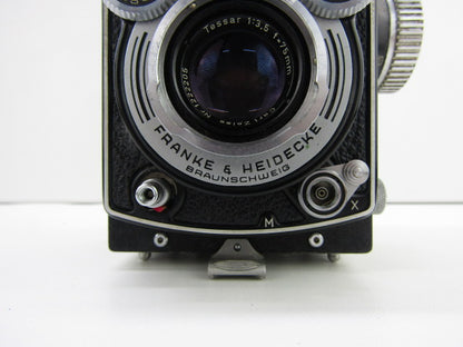 Vintage fototoestel: ROLLEI ROLLEIFLEX, Franke & Heidecke Braunschweig