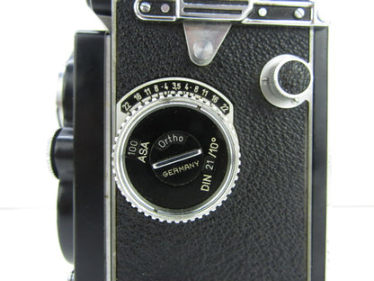 Vintage fototoestel: ROLLEI ROLLEIFLEX, Franke & Heidecke Braunschweig