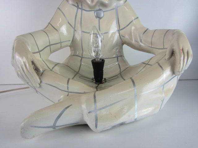 Werkende Tafellamp: Pierrot, 1960, Wit