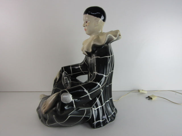 Werkende Tafellamp: Pierrot Lamp, 1960 Zwart