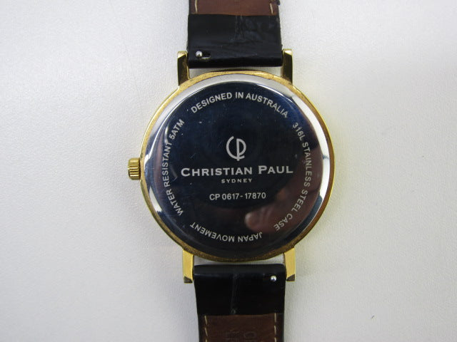 Horloge: Christian Paul Sydney, Alpha Collectie